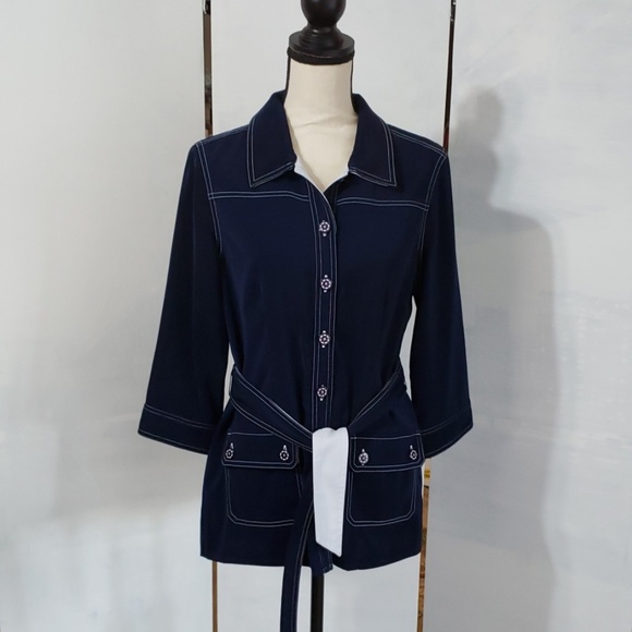 Susan Graver Tops - Susan Graver ladies button down top